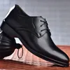 Homens sapatos de couro formal homens sapatos clássicos vestido marrom sapatos italianos homens escritório coiffeur zapatos formal cuero hombre chaussure homme mariage