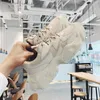 triple white grey red yellow color for women men old dad shoes mesh breathable comfortable fashion trainers sneakers size 39-44