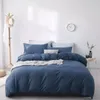 Xiaomi youpin Como Living Washed Velvet bedding set Skin-friendly Four-piece bed clothes duvet cover flat sheet pillowcases home t320w