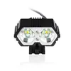 6000LM 2 X T6 LED USB Waterproof Lamp Bike Bicycle Headlight bicycle lights bike light lamp outdoor cycling camoing7661304