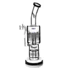 Toro Recycler Bubbler Bubbler Bongs кальяны диффузные деревья с двойной рукой Perc Perbe Dab Dab с 18 -миллиметровой чашкой соединением