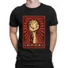 Dogecoin Propaganda Pugno Tshirt costruzione personalizzata Pazzo Trendy Uomo maglietta Primavera Lettere Big Taglie HipHop