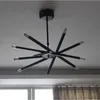 Lampadario moderno, lampada a sospensione a braccio multiplo a sospensione per lampada da soffitto per casa, ufficio, soggiorno, negozio