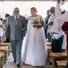 Abiti da sposa in pizzo taglie forti economici 2019 telai di cristallo scollo a V abito da sposa da spiaggia con lacci Abiti da sposa abito da festa su misura per la sposa