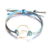 pulseira feminina moda marca boho praia pulseiras de jóias para mulheres bracelete de charme de onda de presentes