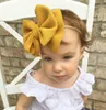 Carino Big Bow Hairband Neonate Toddler Bambini Fascia Elastica Nylon annodato Turbante Testa Involucri Bow-knot Accessori Per Capelli Z11