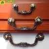 2.5 '' 3.75 '' 5 '' Dresser Çekme Çekmeci Çekme Kolları Damla Çekim Çeker / Antik Bronz Kolları Mutfak Dolabı Kolu Kolları Vintage