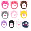 Moda Donna Fasce Cute Cat Ears Fascia per capelli per le donne Ragazza Wash Face Makeup Copricapo Lady Bath Mask Holder Accessori per capelli dc538