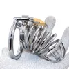 Spirala Klatka Penisa Mężczyzna Chastity Device Cock Cage Metal Chastity Pasek Sex Zabawki Drop Shipping Y190713