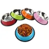 dog bowls Stainless Steel Puppy Dog Feeder Feeding Food Water Dish Bowl Pet Dogs Cat New dog bowl stainless steel