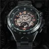 WINNER Official Casual Mens Watches Top Automatic Mechanical Watch Men Skeleton Dial Steel Band Hip Hop Wristwatch274J