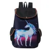 Designer-Backpacks Boys Girls Cool Animal Horse 3D Printing School Bag Kids Bookbag Travel Laptop Backbag Casual Daypacks Mochila Escolar