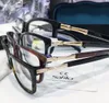 Wholesale- women men brand designer eyeglass frames designer brand eyeglasses frame clear lens glasses frame oculos 3253 with case