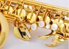 Högkvalitativ Golden Alto Saxofon YAS-82Z Japan Brand Alto Saxofon E-platt musikinstrument Professionell nivå Gratis frakt