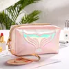 Funktionell kosmetisk väska Kvinnor Mode Travel Make Up Necetarians Organizer Zipper Makeup Case Pouch Toalettry Kit Bag