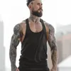 Strand Ärmelloses Gym Tank Männer Laufshirt Sommer Weste Atmungsaktive Muskel Herren Tank Tops Workout Fitness T-Shirt Sport Shirt