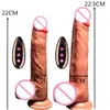 Vibratrice de gode réaliste vibration vibrante grande pénis g poit sex toys for women usb rechargeable wireless Dildo T205099209