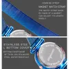 PANARS модные роскошные женские кварцевые часы с магнитным ремешком звездные женские деловые повседневные кварцевые наручные часы женские новые Blue2886