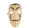 Cosplay party mask la casa de papel ansikte mask salvador dali kostym film masker realistisk jul halloween xmas masque pengar heist rekvisita