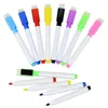 Magnetische Whiteboard Pen Whiteboard Marker Dry Wis White Board Markers Magneet Pen met Gum Office School Supplies 4 Color Ink DBC DH2555