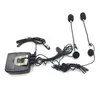 Motorcykel motorcykel hjälm interphone walkie talkie fm radiokommunikation intercom hörlurar headsets portable dammtät öron krok kit