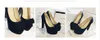 Hot Sale-Free send Hot 2018 nouveau style chaussures pour femmes bowknot tête ronde chaussures à talons hauts Talon grossier chaussures simples à bouche peu profonde pour femmes.