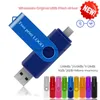 50pack USB 플래시 드라이브 OTG 펜 DRIVE128MB 256MB 512MB 1GB 2GB 로고 Pendrive 스마트 폰용 USB 스틱 엄지 스토리지 점프 디스크