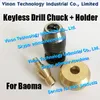EDM Keyless Drill Chuck 0-3mm JT0 med kvinnlig adapter (med innergänga) för Baoma DB703 Super Drill EDM-maskiner
