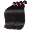 Brazilian Straight Virgin Hair 3/4 Bundles Unprocessed Brazilian virgin straight Human Hair Weave Peruvian Malaysian Silky Straight Hair