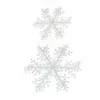 Decorazioni natalizie 2021 3/6pcs Bianco Fiocco di neve Bottoni in legno Fit Cucito e Scrapbook Decorazione di nozze fai da te Regalo fatto a mano1