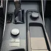 For Lexus IS300 2013-2018 Interior Central Control Panel Door Handle 3D/5D Carbon Fiber Stickers Decals Car styling Accessorie