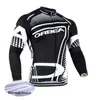 Orbea Team Mens Cycling Winter Thermal Fleece Jersey Ropa Ciclismo Hombre Invierno Long Cycling Jersey Maillot MTB Odzież 1022368741621