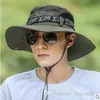 Sombrero de pescador de verano para hombre, sombreros tácticos de francotirador, visera para el sol al aire libre, gorra de pesca para escalar en la playa para hombre