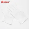 Мода-Abeso 2 пары / лот белый 100% хлопок церемониальные перчатки для мужской женской порции / официанты / гонщики / ювелирные перчатки A6001