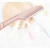 Folding eyebrow shaping knife is convenient to carry macro blade eyebrow trimmer tool 3 pcs/set 20 sets