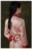 القطن والحرير لاسا نيبال الأسود الوردي التبت ثوب الديباج والحرير التبت باس المرأة التبت يوميا اللباس النساء الملابس العرقية الصينية