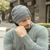 Yeni Şapka Eşarp Set Moda Kış Örme Şapka Maske Hood Ile Beanies neckercheif Maske Kaput Kafatası Sıcak Açık Şapkalar Caps 5 Renkler