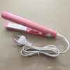 2020 Nieuwe elektronische keramische snelle stijltang draagbare mini hair flat Iron nat / droger rechttrekkende ijzers professionele EU