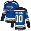 Mens St. Louis Blues مخصص 2017-2018 جديد 17 جادين شوارتز 55 كولتون بارايكو جيرسي رجل 19 Jay Bouwmeester 37 Klim Kostin Jerseys XWQ