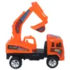 Brinquedos de engenharia de desenhos animados de engenharia de desenhos animados Crianças Bulldozer Forklift Truck Truck Truck Trator Ao Ar Livre Carro de Praia para Crianças