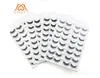 Hot sale 16 pairs chemical fiber false eyelashes soft and long thick natural curling eyelashes Popular False Lashes Makeup 4 types DHL ship