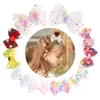 ragazze Lollipop Barrettes Clips Cute Bow With Clip kids Accessori per capelli Boutique baby mesh palline colorate copricapo di design C6554