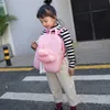 Zaino Nuovo unicorno Flamingo Pink Flamingo Kindergarten Boy Girl Baby Mini School Bag Gift Cotton Boll Boll Backpack 1 2 3 4 5 6 3870122