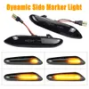 LED Dinamico Indicatore di Direzione Parafango Laterale Indicatore Lampeggiante Sequenziale Per BMW E60 E61 E90 E91 E81 E83 E84 E88 E92 E93 E462552124