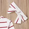 Mermaid Sleeping Bag Striped Infant Swaddle Headband or Hat 2pcs Sets Long Sleeve Baby Wrap Photograph Props Wholesale DHW2965