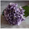 48 cm Hortensia artificiel tête de fleur fausse soie single single tactile hortensias 8 couleurs pour les centres de mariage à la maison décorati2472540