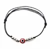 20pcs/lot Lucky Kabbalah Red String Hamsa Bracelets Blue Turkish Evil Eye Charms Women Handmade Fatima Friendship Jewelry