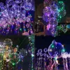 Nouvelle balle bobo avec 3M lumières clignotantes chaîne vague nuit ballons lumineux LED pour Noël Halloween fête de mariage décor à la maison circulaire