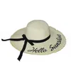 Модная трендовая кепка с куполом и бантом, плетеная с большими карнизами, женская туристическая пляжная солнцезащитная шляпа от солнца 2886350