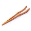 Pince à thé en bambou naturel de 18cm pince à thé à la main cuillère à épiler de haute qualité bâtons à thé en bambou chinois outils LX1721